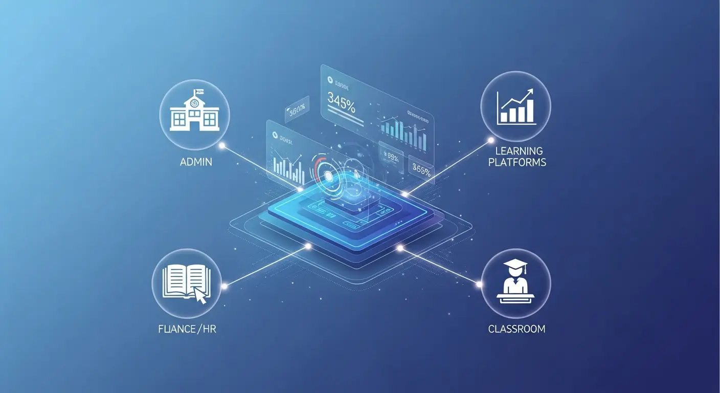 Imagen del post De los Silos a la Inteligencia: Por qué la integración de datos es el verdadero motor de la escuela del futuro.